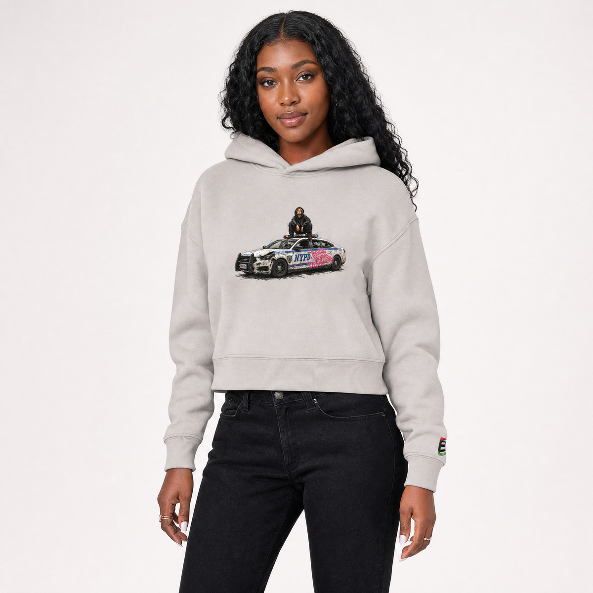 Beyonce Women's Crop Hoody
