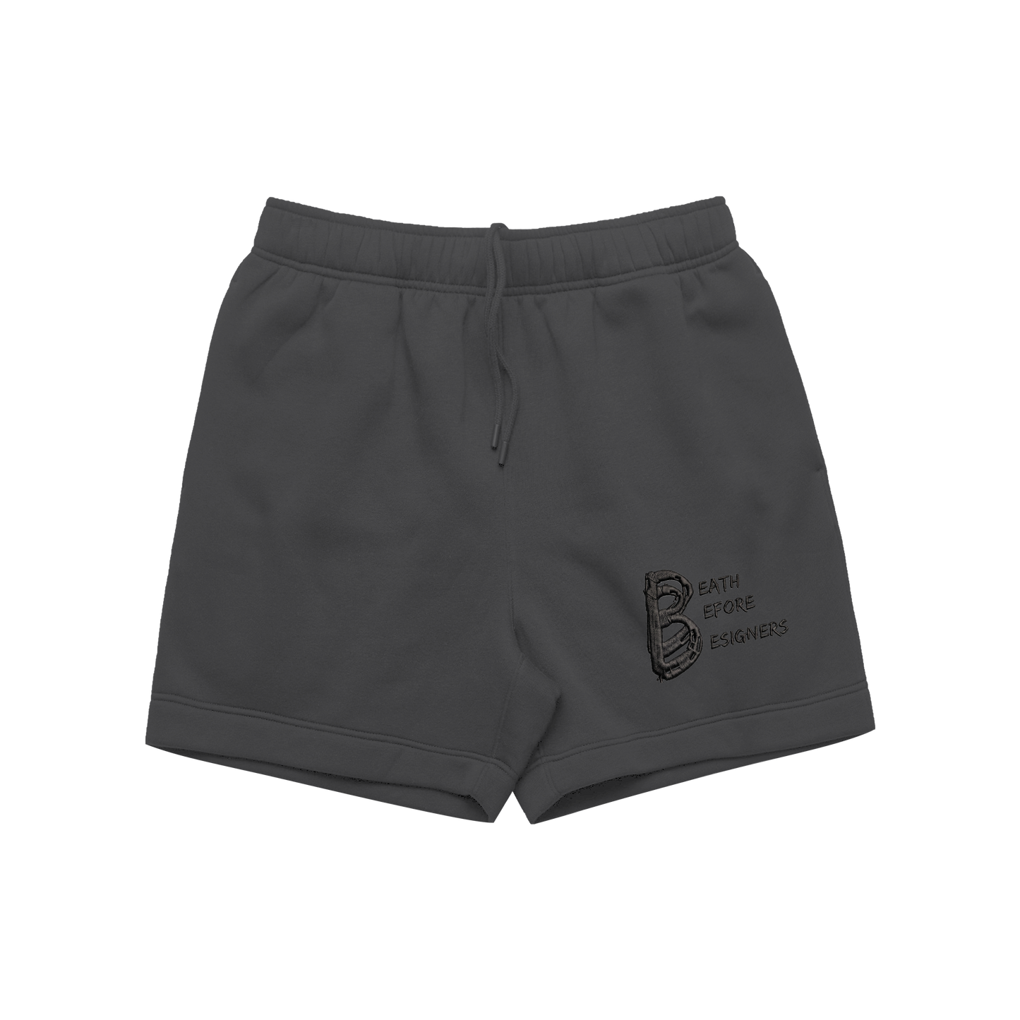 All Black DBD Logo Premium Sweatshorts