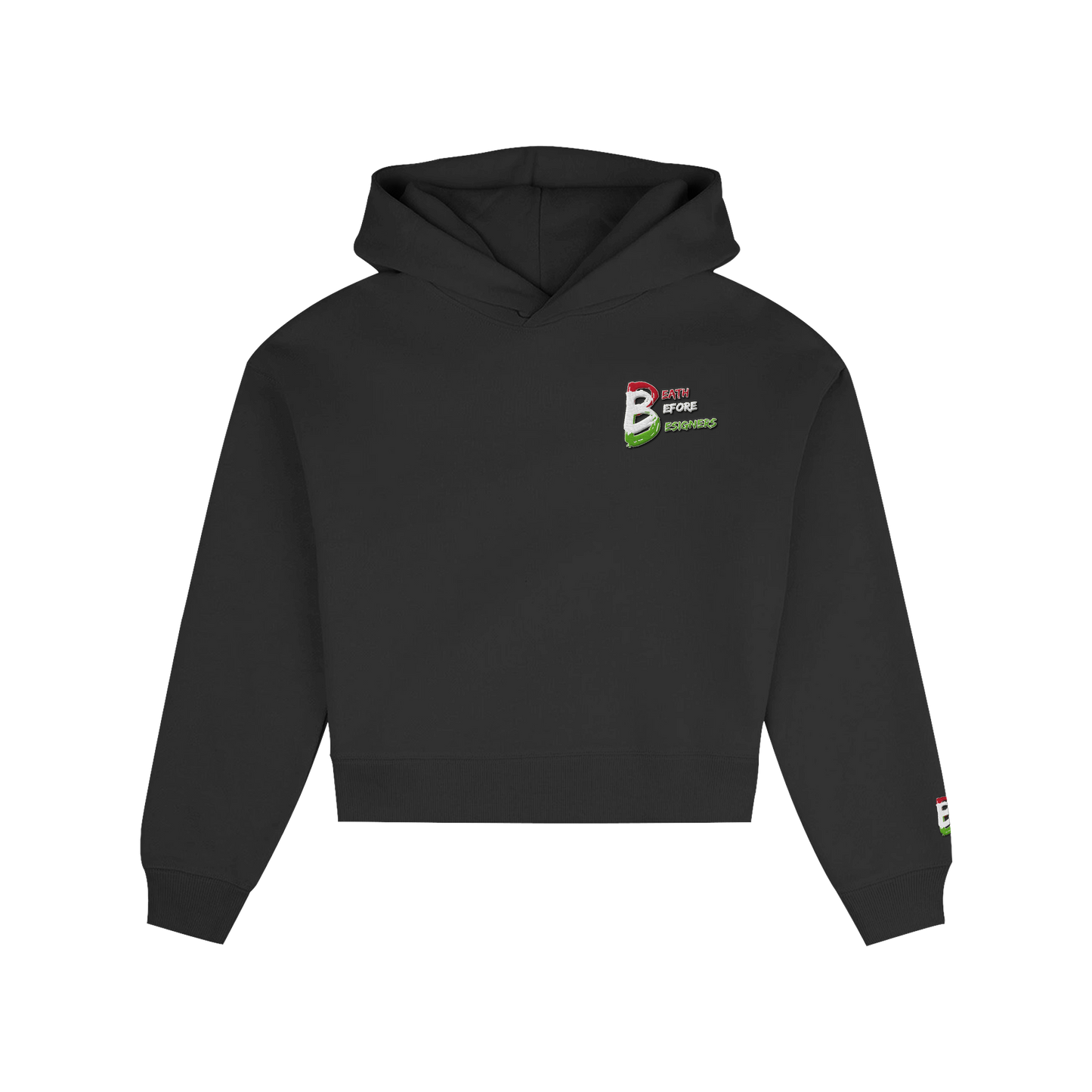 DBD Logo Women's Crop Hoody