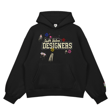 Floral Paint Hoody