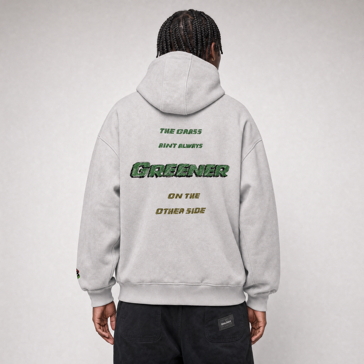 Grass Aint Greener Hoody