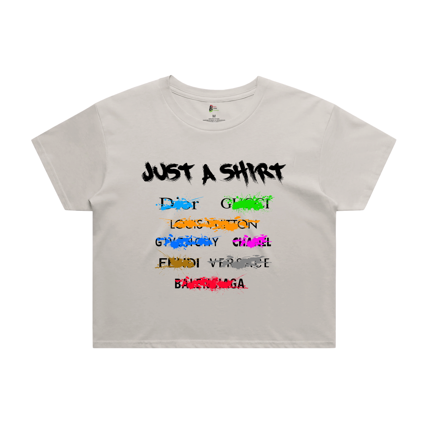 Just A Shirt Women's Crop Tee