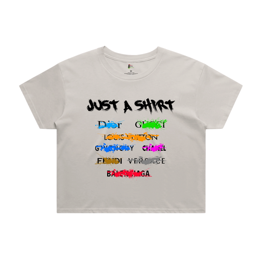 Just A Shirt Women's Crop Tee