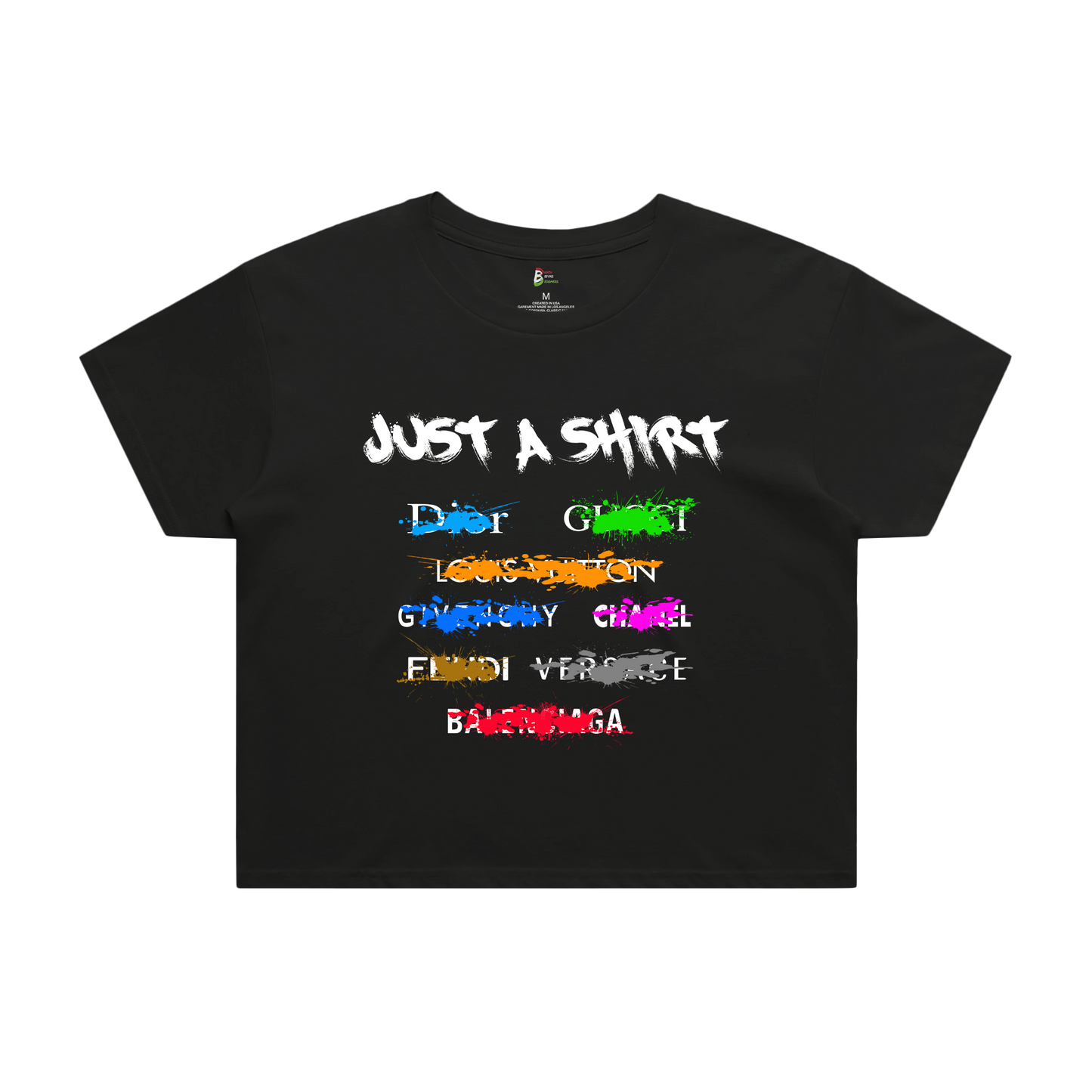 Just A Shirt Women's Crop Tee