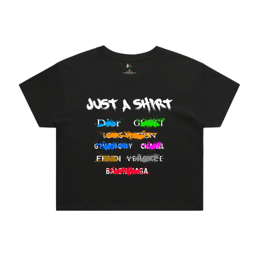 Just A Shirt Women's Crop Tee
