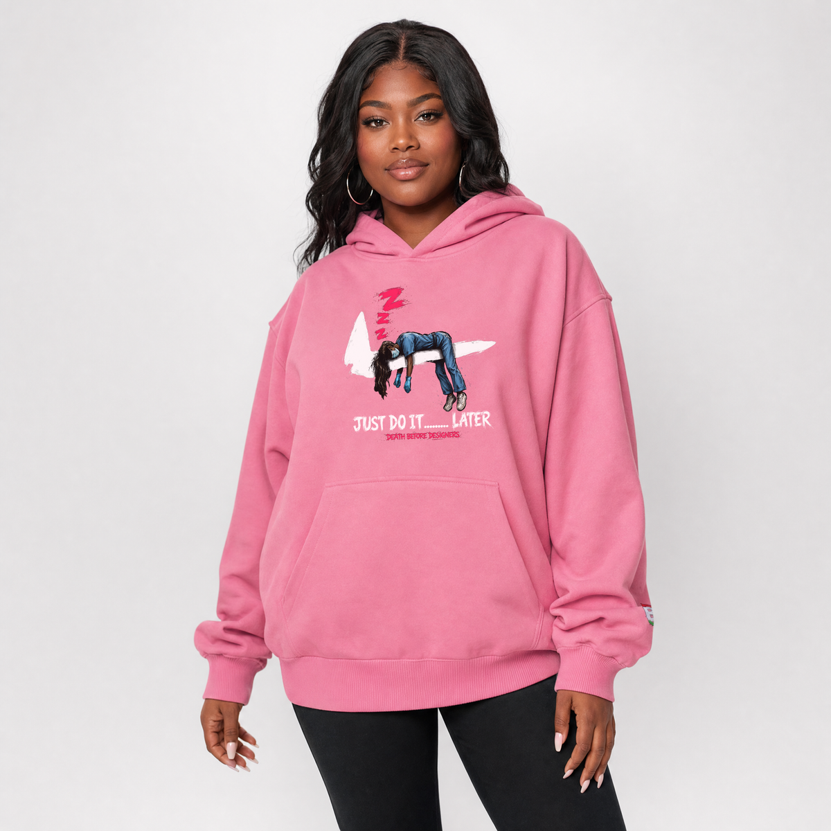 Just Do It Later Hoody (Nurse)