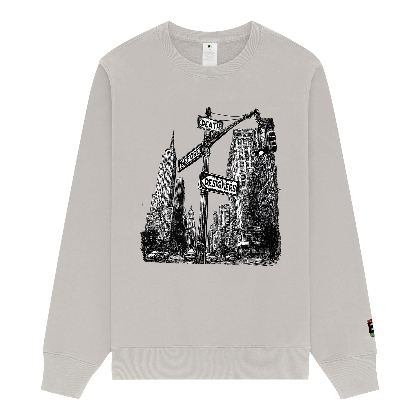 Street Signs Faded Sweatshirt