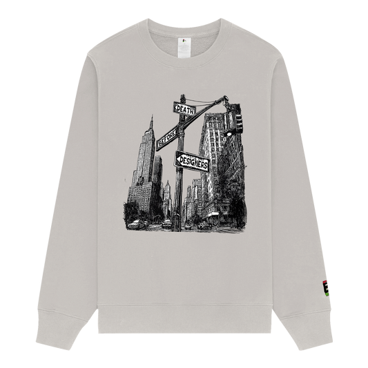 Street Signs Faded Sweatshirt