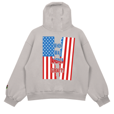 When Was America Great Zip Hoody