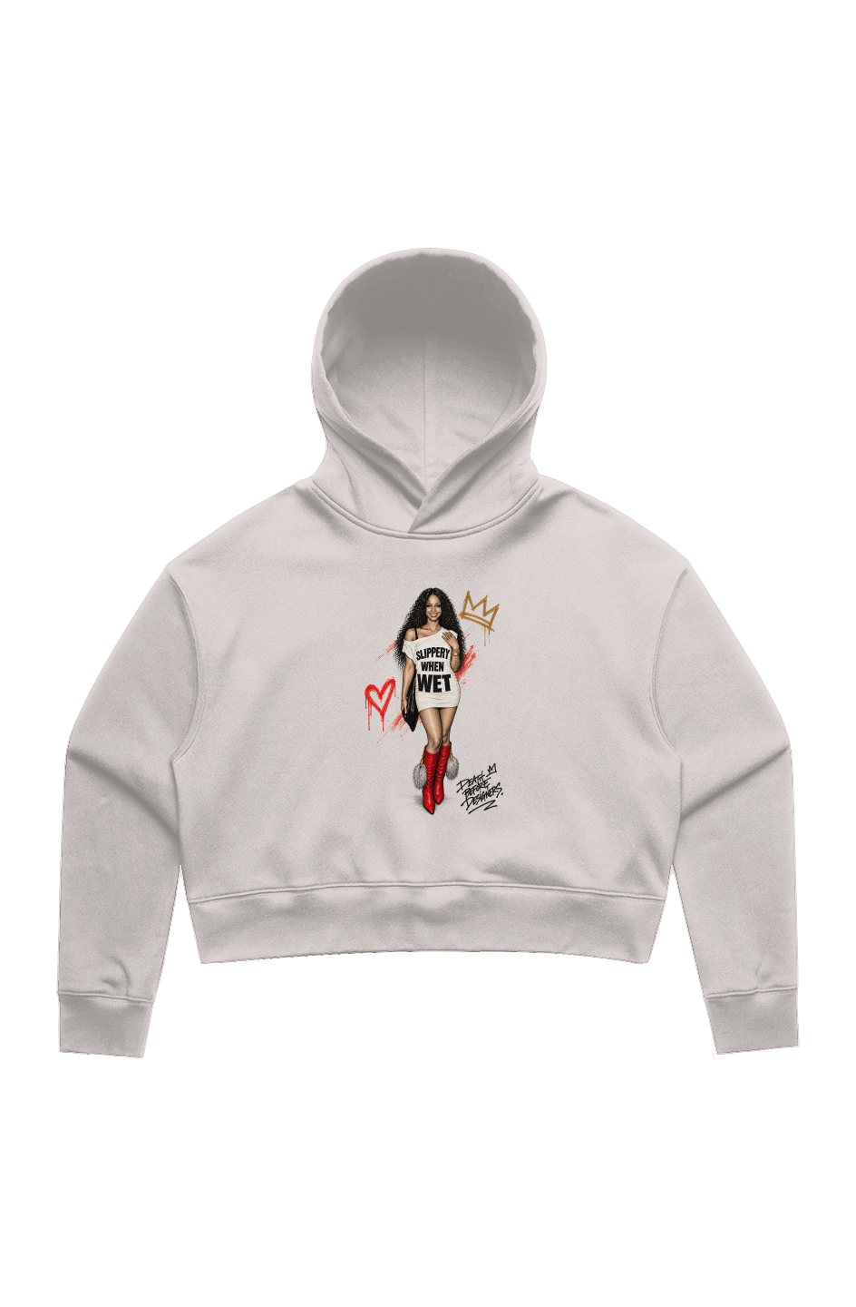 Mya Women's Crop Hood