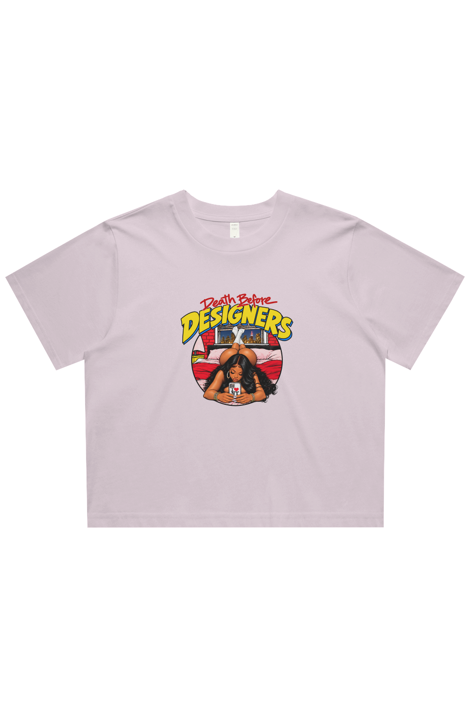 Night Life Women's Crop Tee