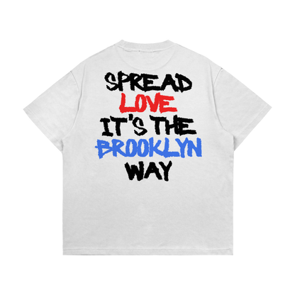 Biggie Spread Love Its The Brooklyn Way Tee