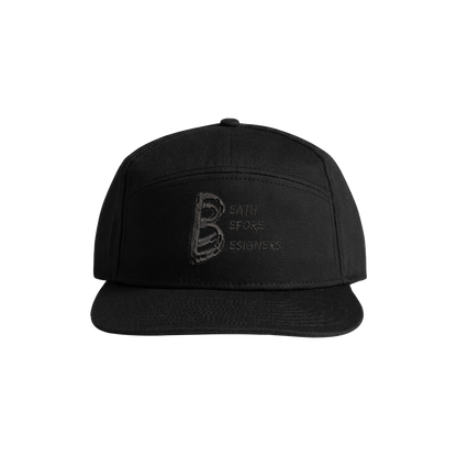 Black DBD Logo 7 Panel Snapback