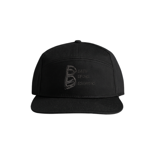 Black DBD Logo 7 Panel Snapback