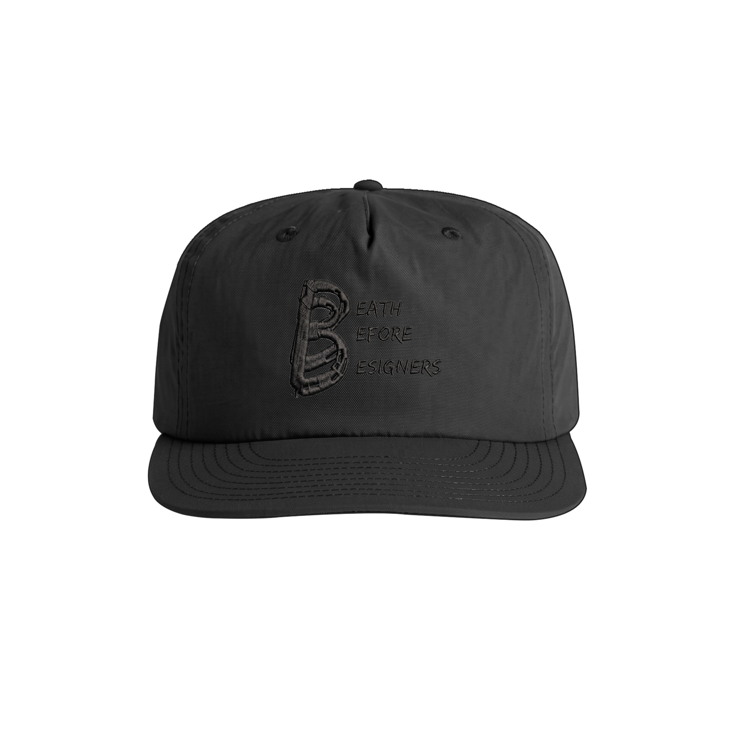 Black DBD Logo Nylon Snapback