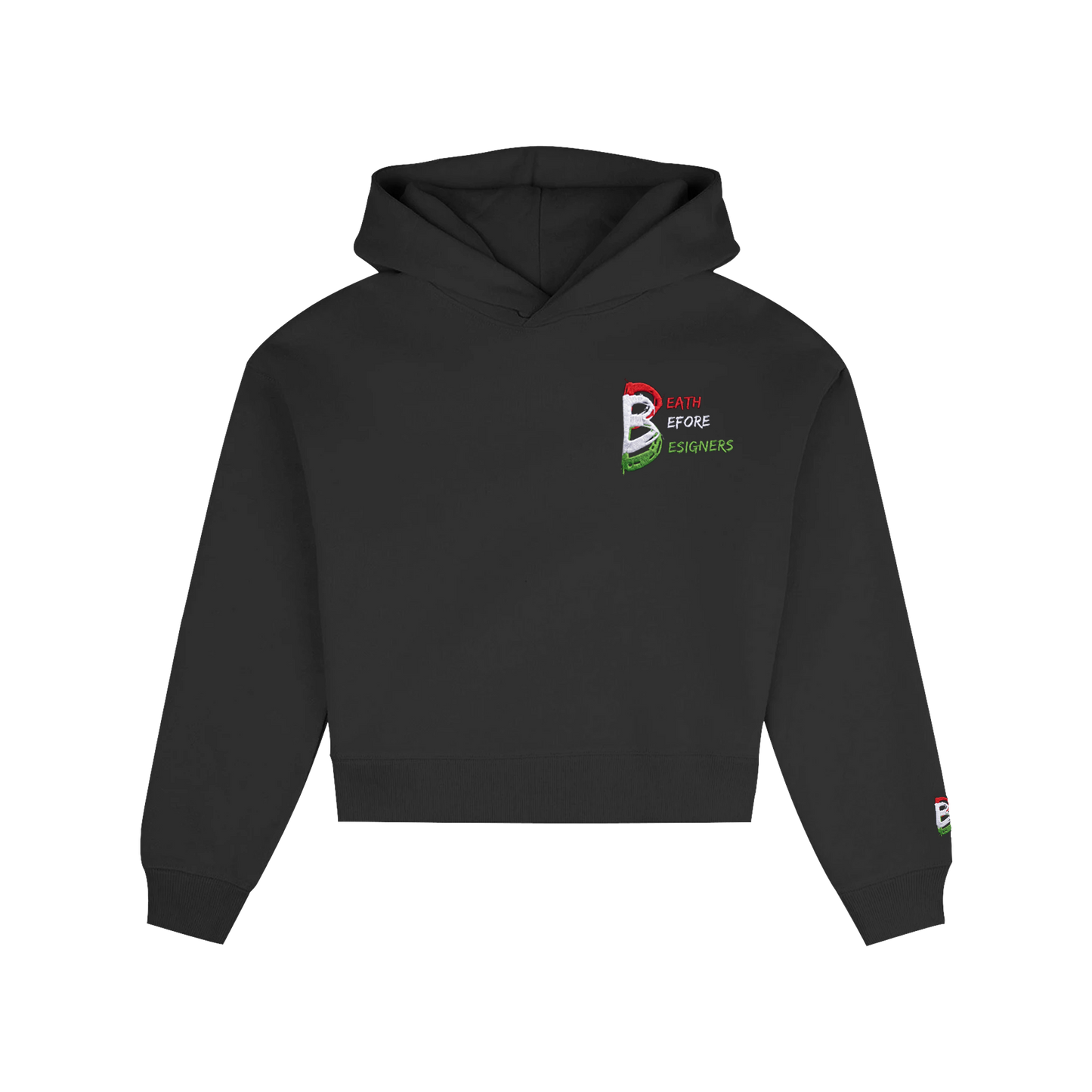 DBD Logo Women's Premium Crop Hoody