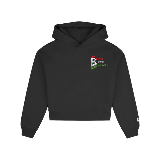 DBD Logo Women's Premium Crop Hoody
