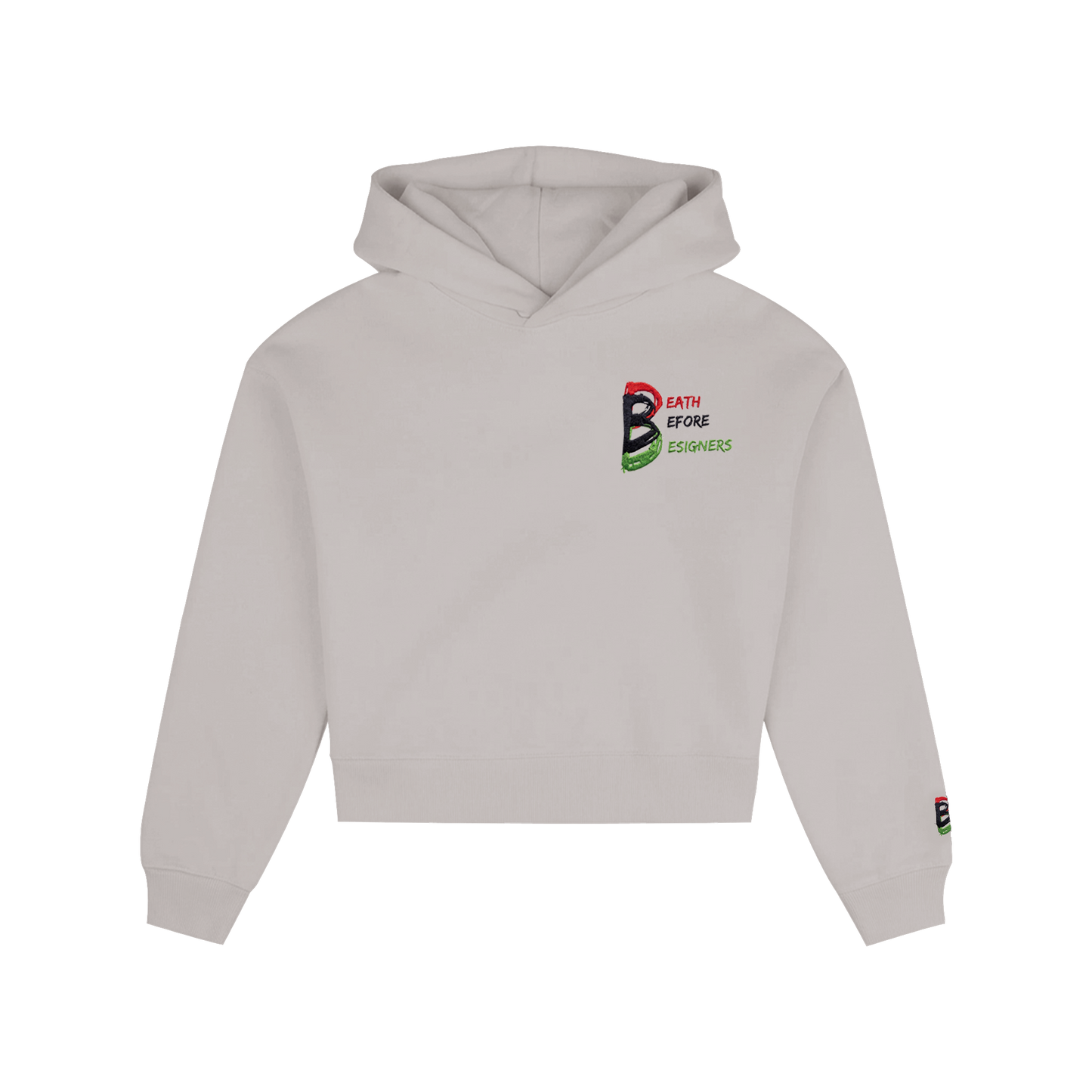 DBD Logo Women's Premium Crop Hoody