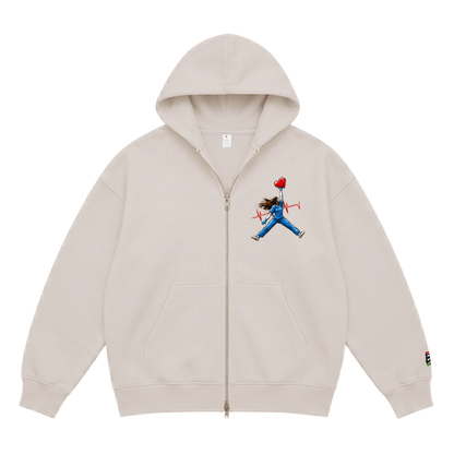 JumpNurse Zippered Hoody