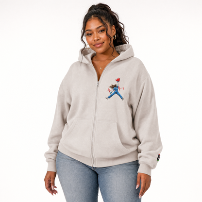 JumpNurse Zippered Hoody