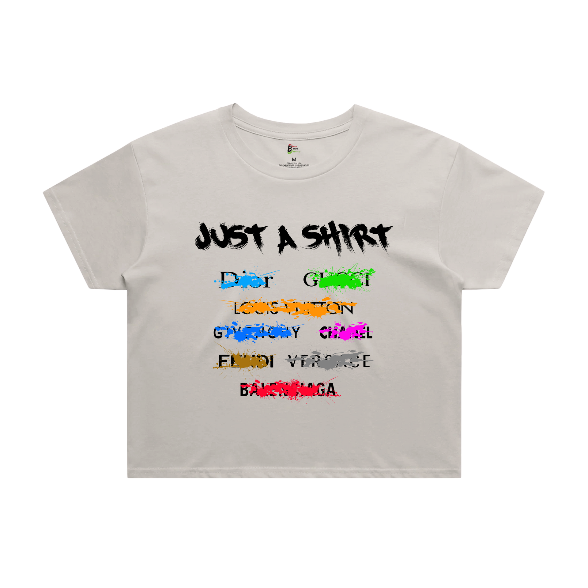 Just A Shirt Women's Crop Tee