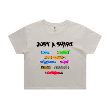 Just A Shirt Women's Crop Tee