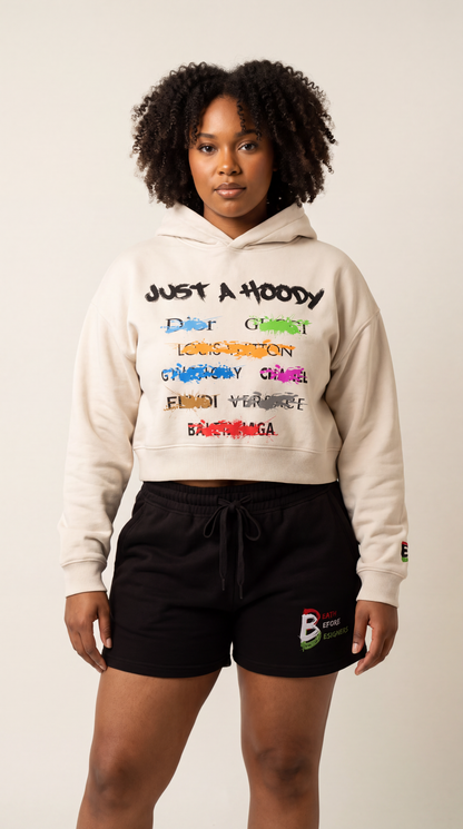 Just A Hoody Women's Crop Hoody