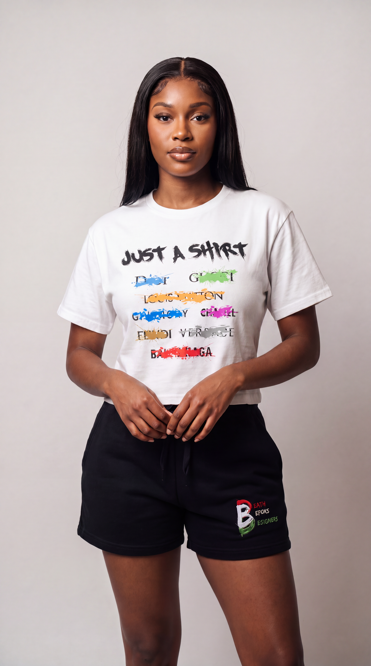 Just A Shirt Women's Crop Tee