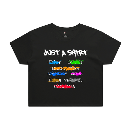 Just A Shirt Women's Crop Tee