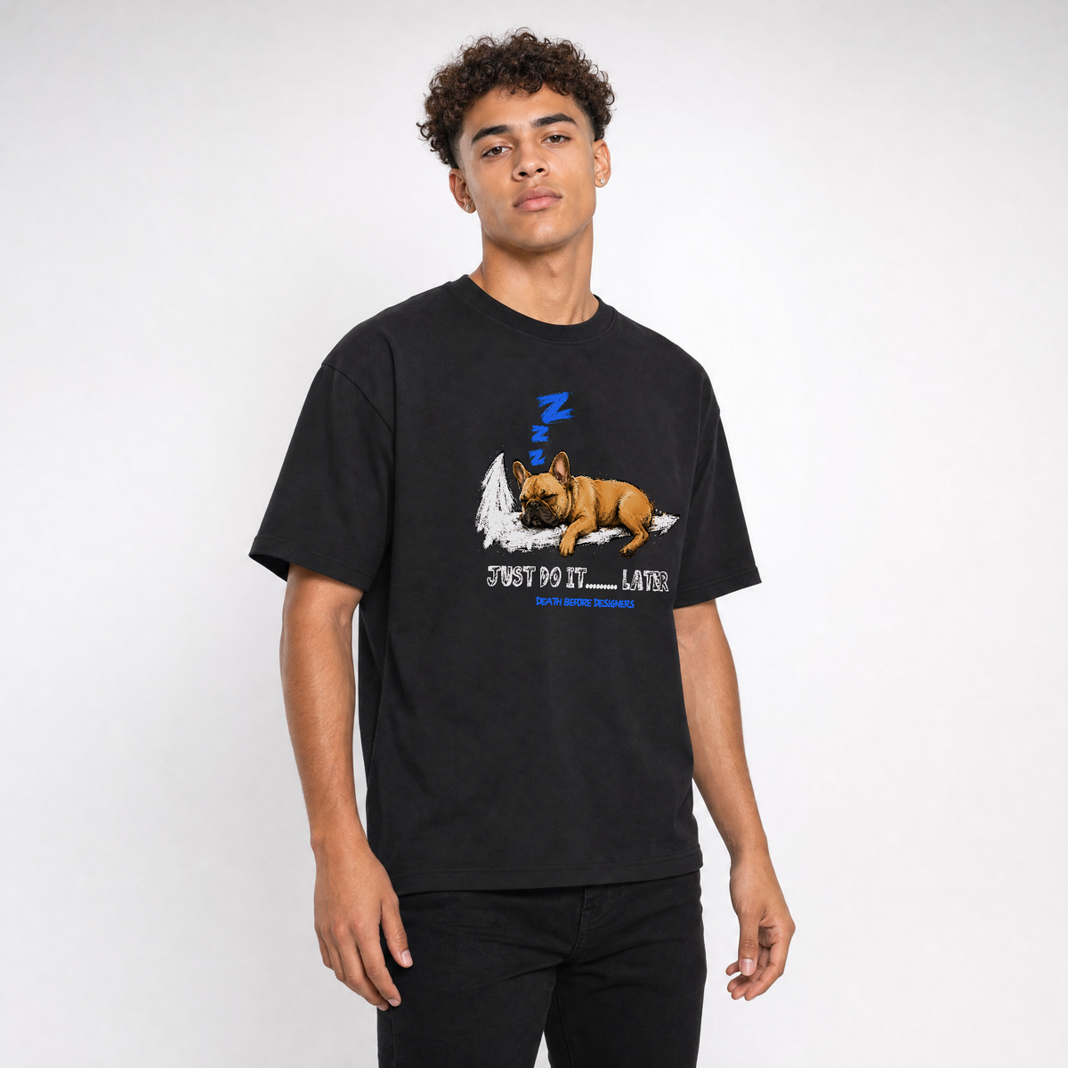 Just Do It Later Tee (Dog)