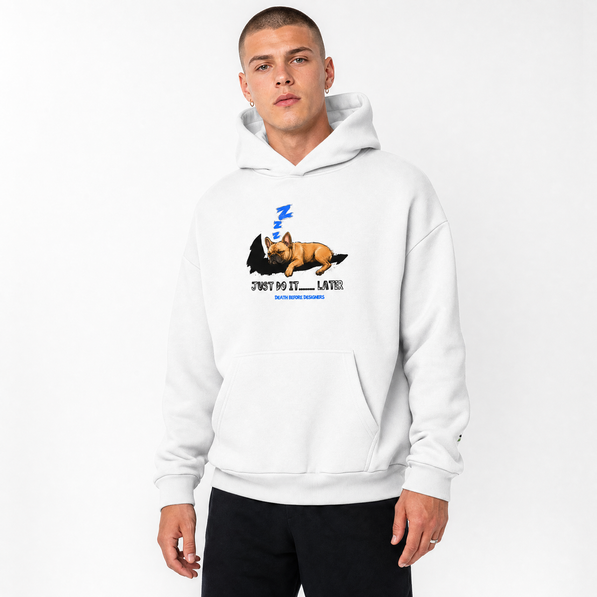 Just Do It Later Hoody (Dog)