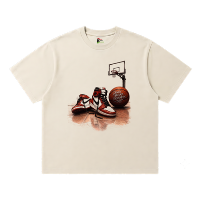 Leave It All On The Court (Basketball) Tee