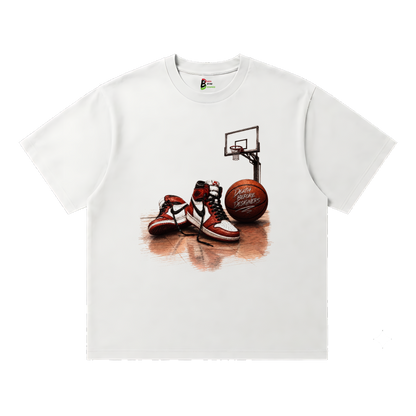 Leave It All On The Court (Basketball) Tee