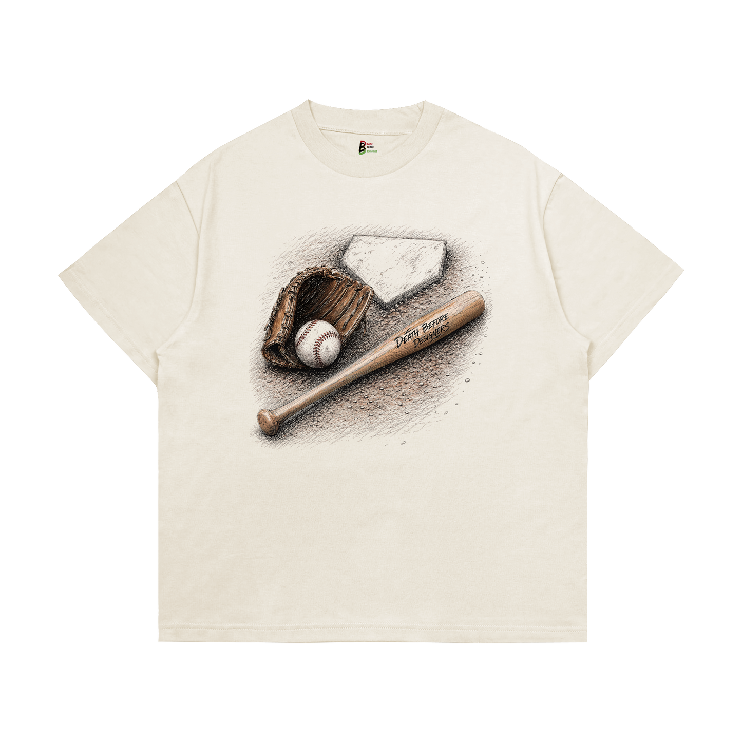 Leave It All On The Field (Baseball) Tee