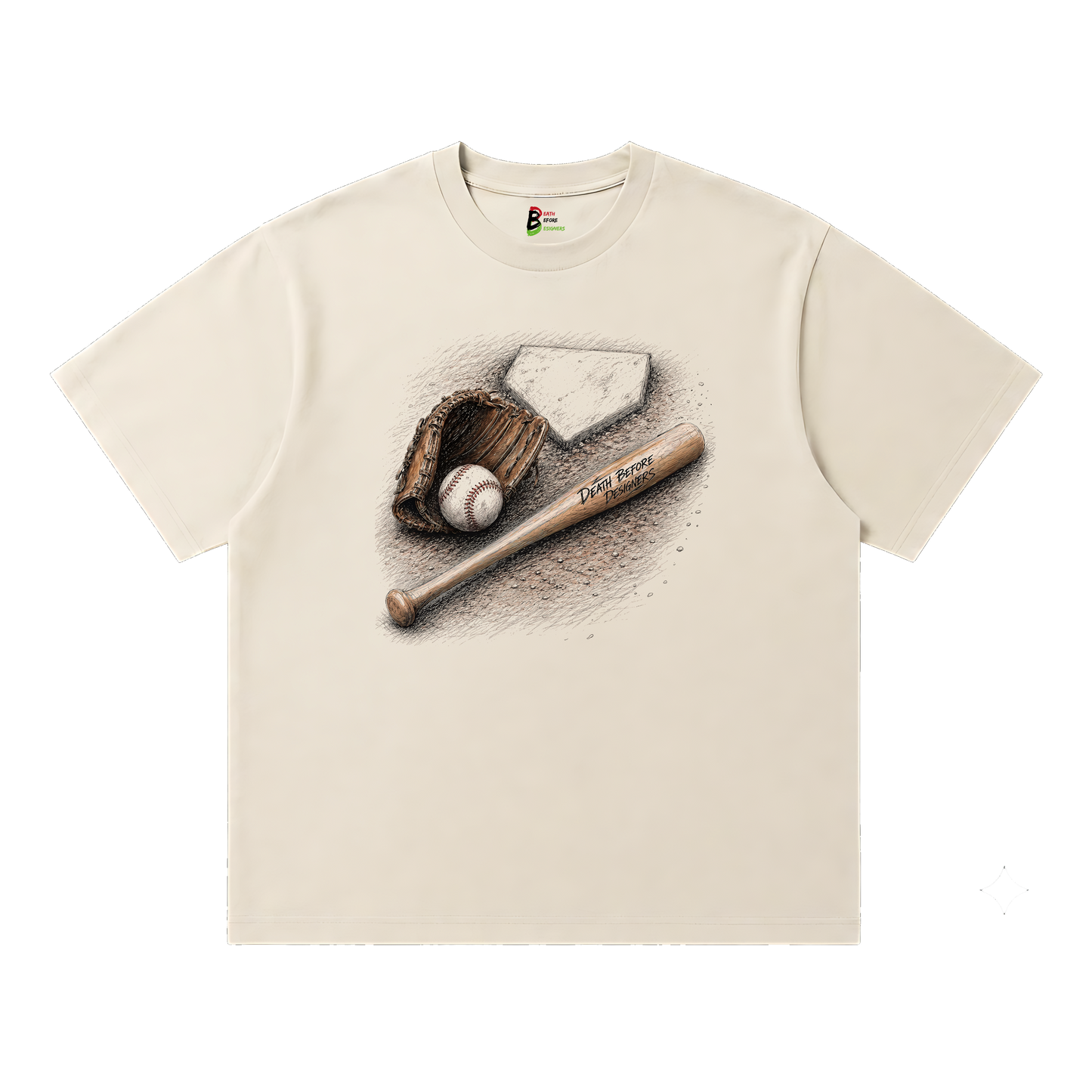 Leave It All On The Field (Baseball) Tee