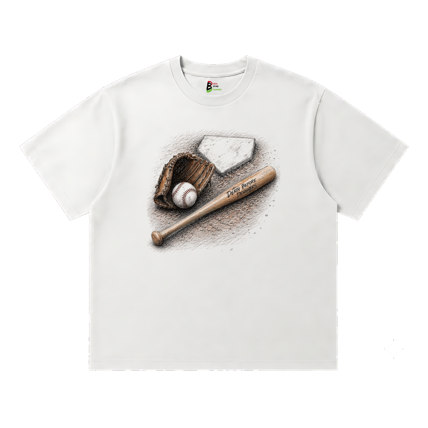 Leave It All On The Field (Baseball) Tee