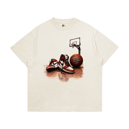 Leave It All On The Court (Basketball) Tee