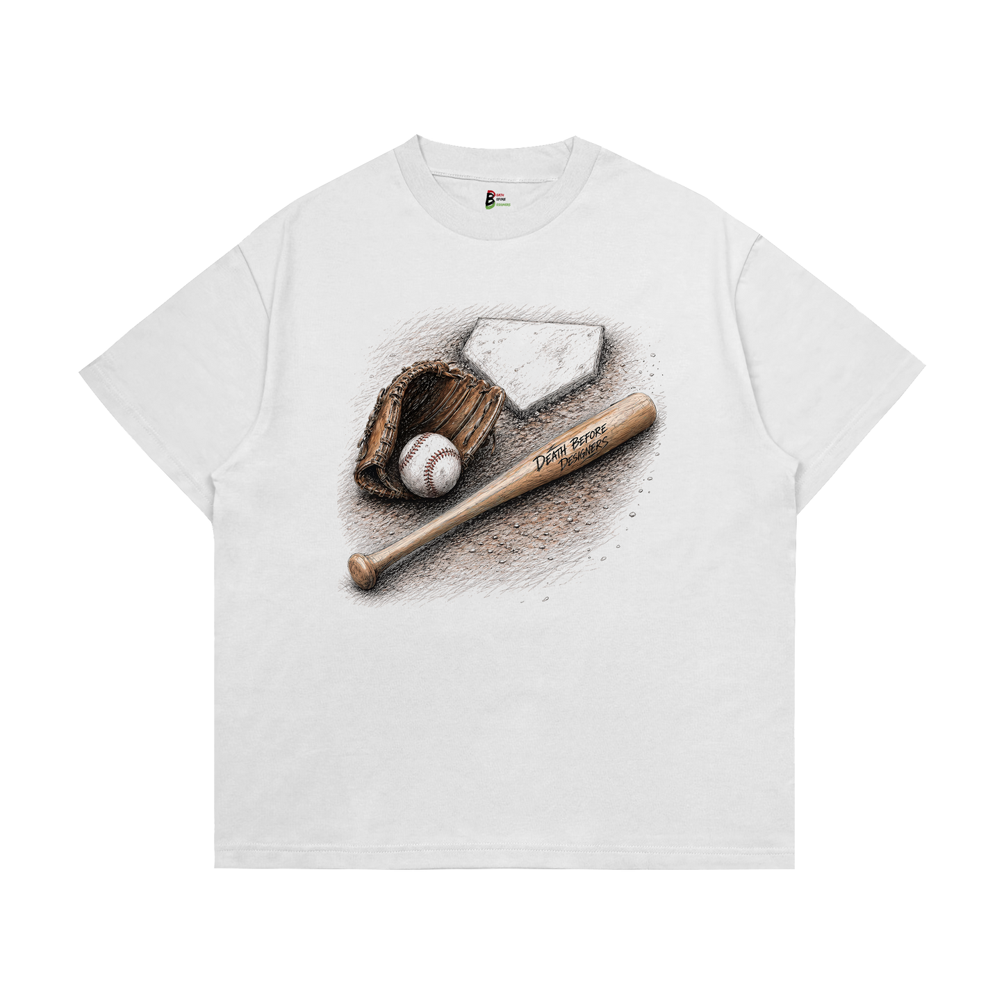 Leave It All On The Field (Baseball) Tee