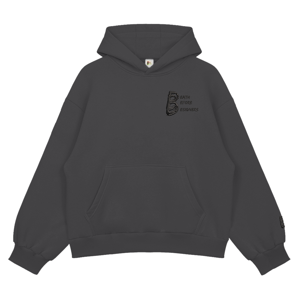 Black DBD Logo Premium Pullover Hoody