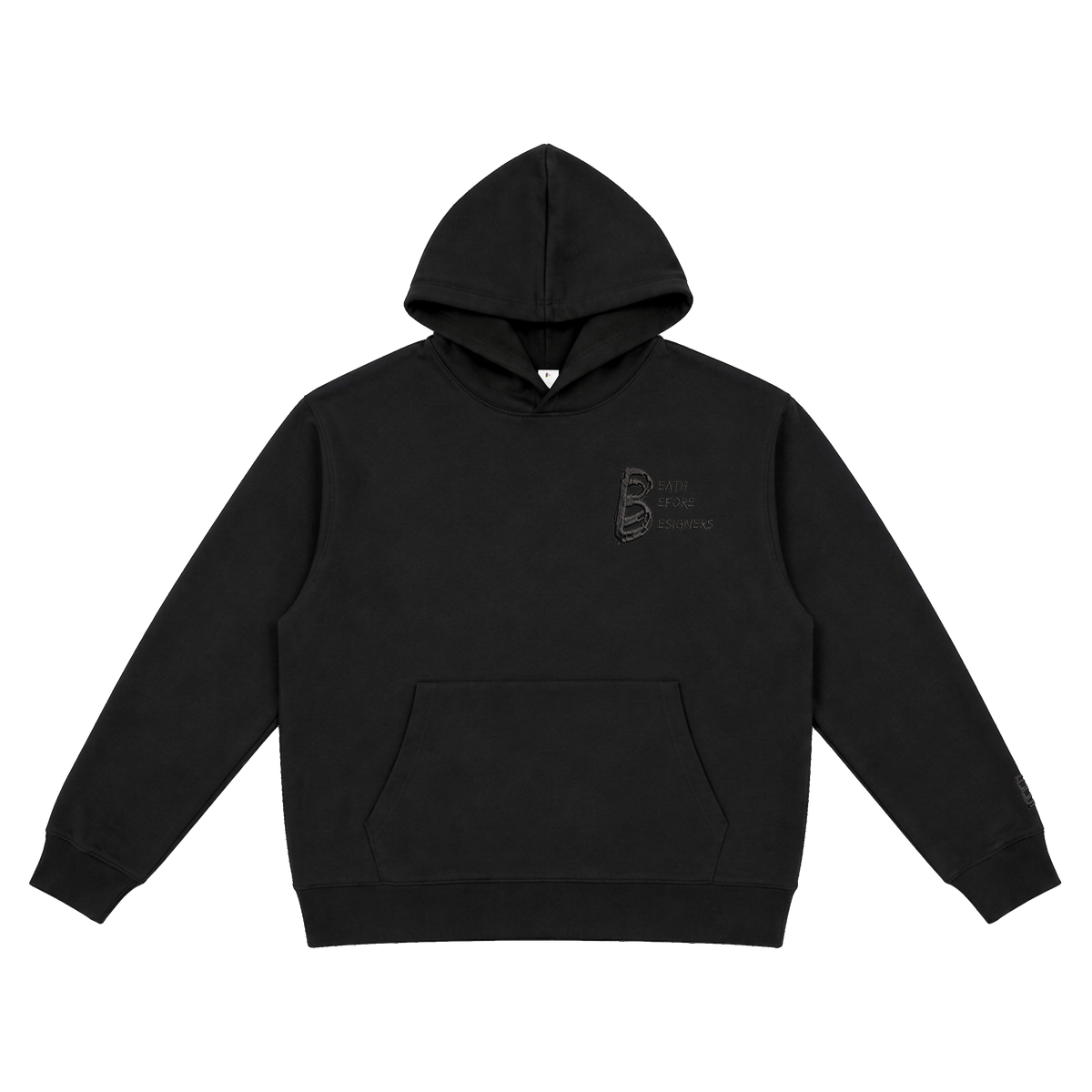 Black DBD Logo Premium Pullover Hoody