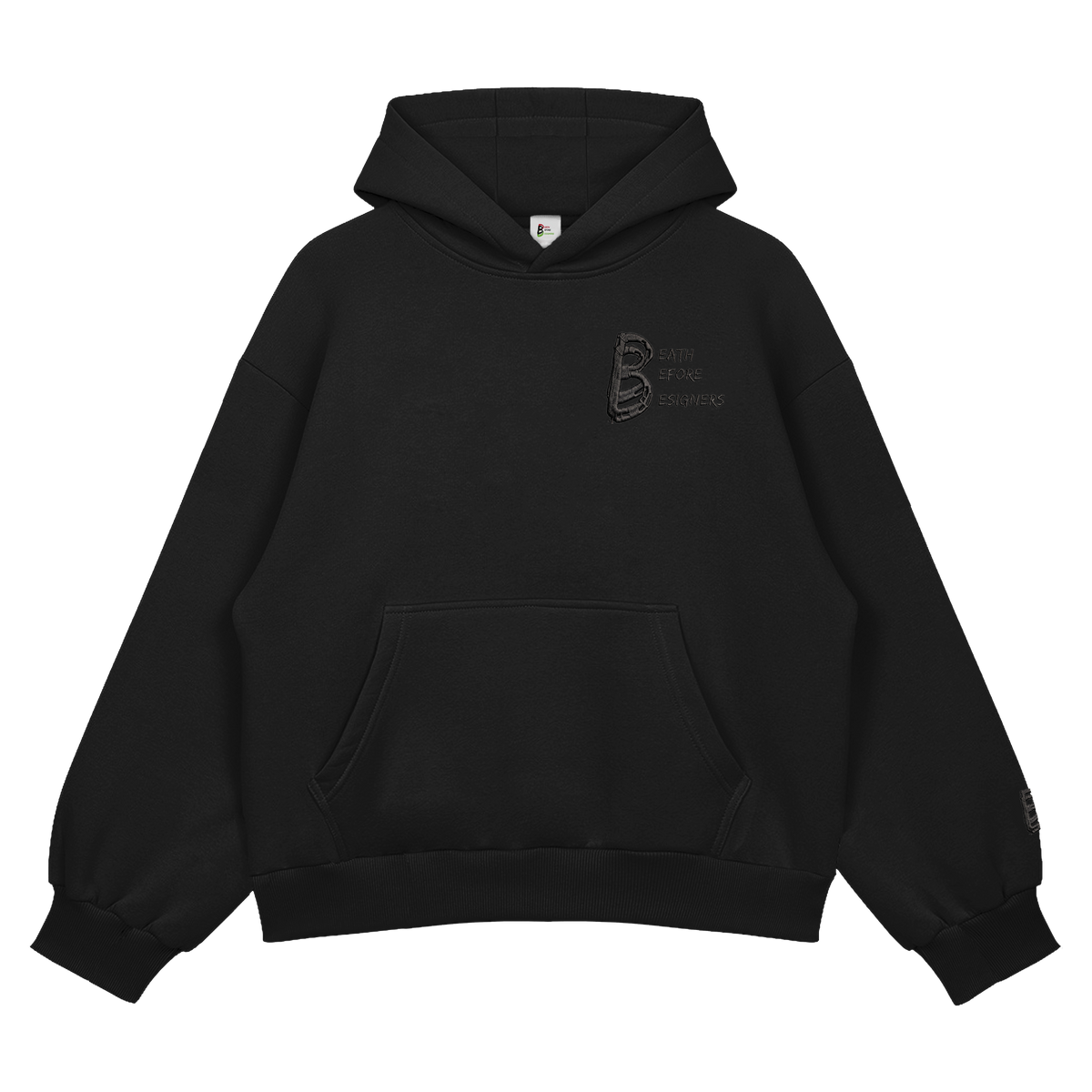 Black DBD Logo Premium Pullover Hoody