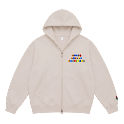 NY State Of Mind Zippered Hoody