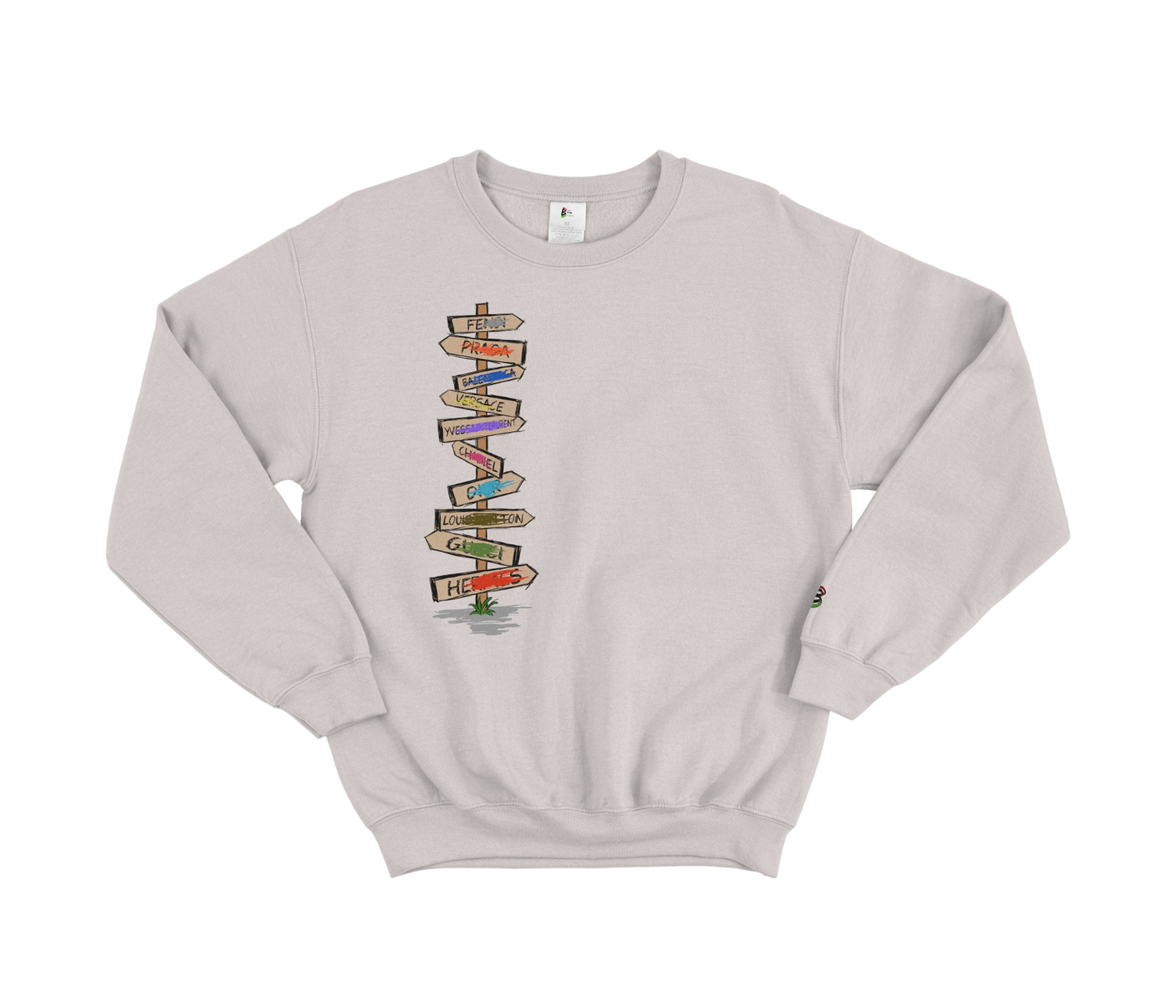 No Direction Crewneck