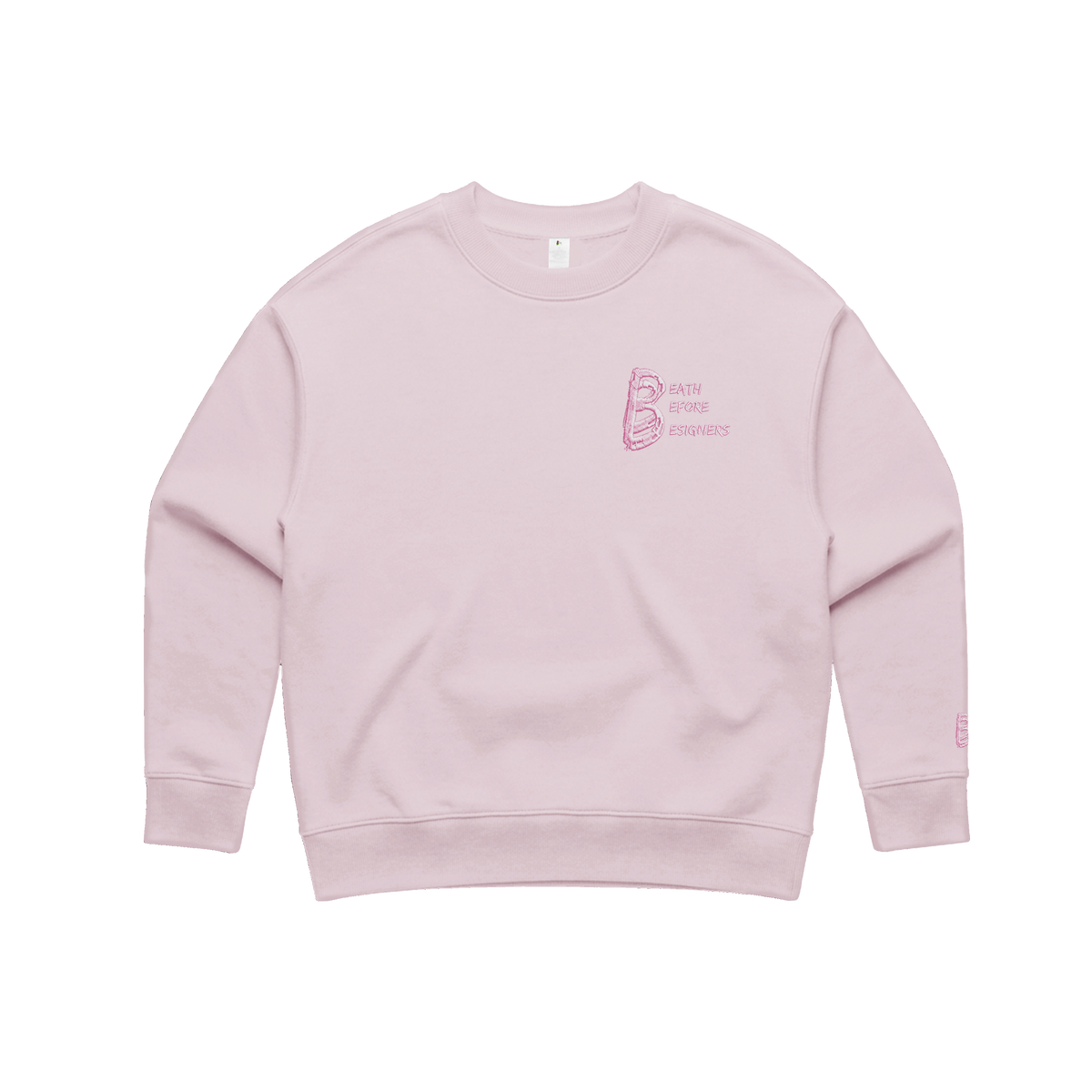 Pink DBD Logo Women's Premium Sweatshirt