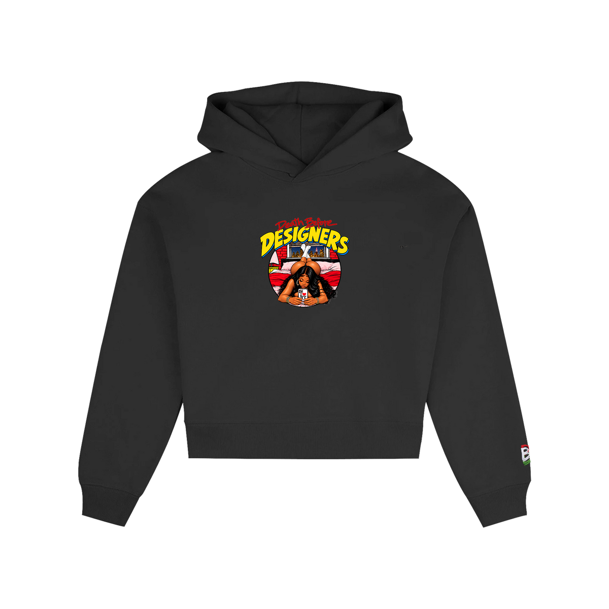 Sex In The City Women's Crop Hoody