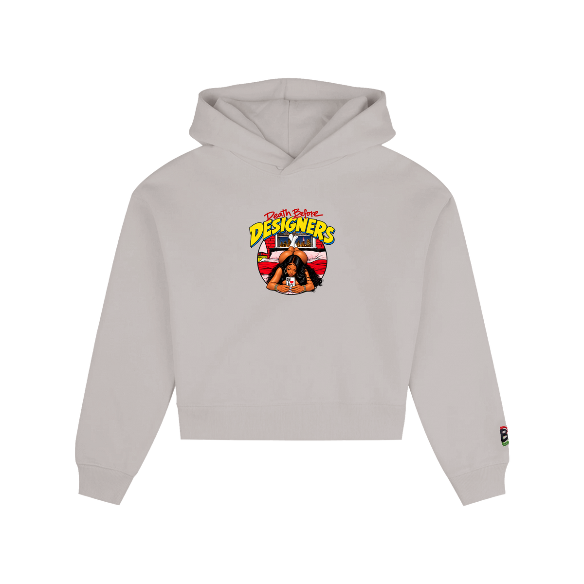 Sex In The City Women's Crop Hoody