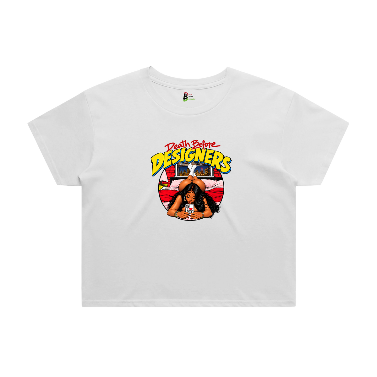 Sex In The City Women's Crop Tee
