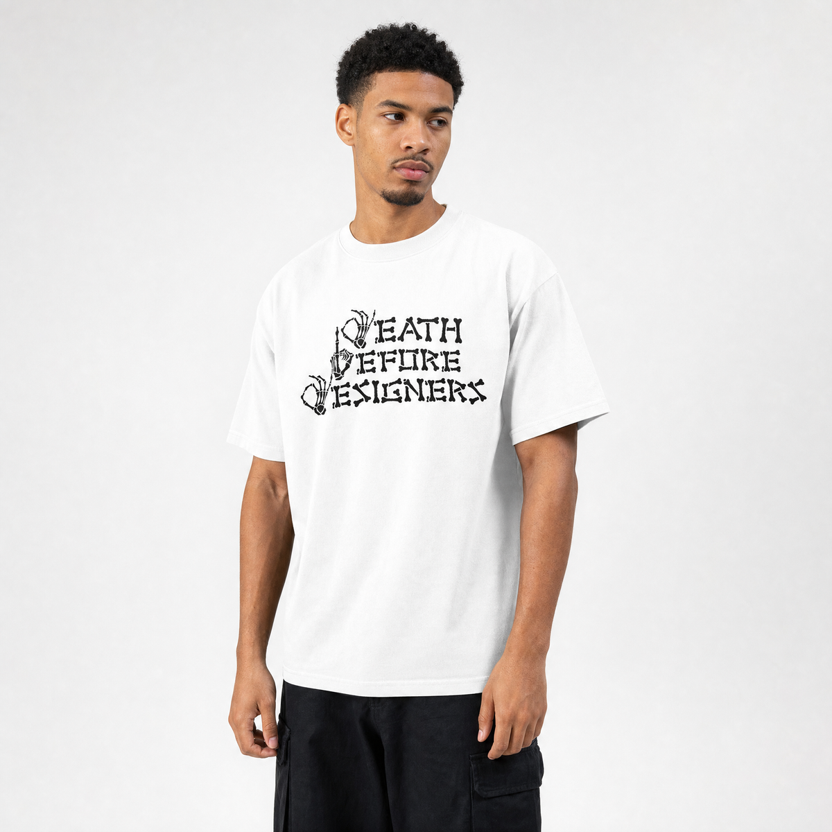 Skeleton NY Tee