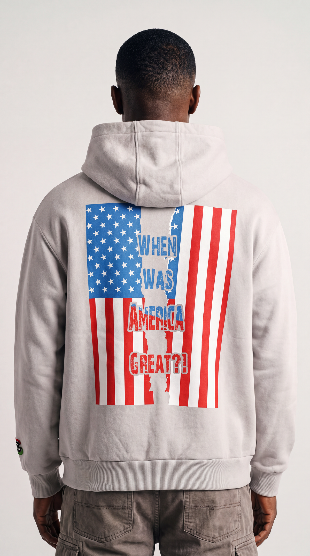When Was America Great Zippered Hoody