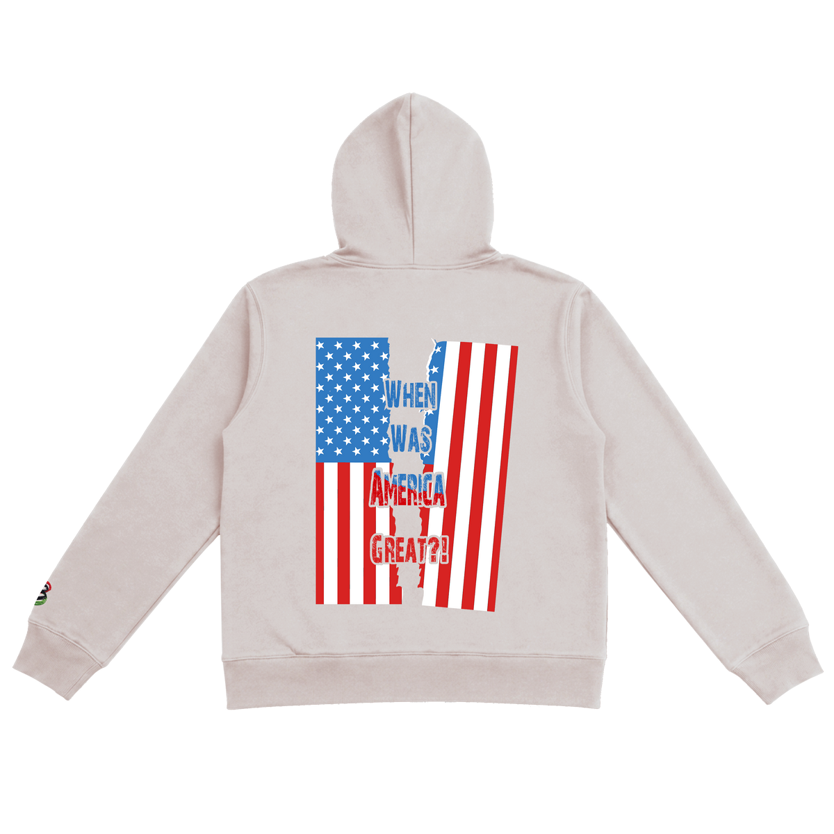 When Was America Great Zippered Hoody